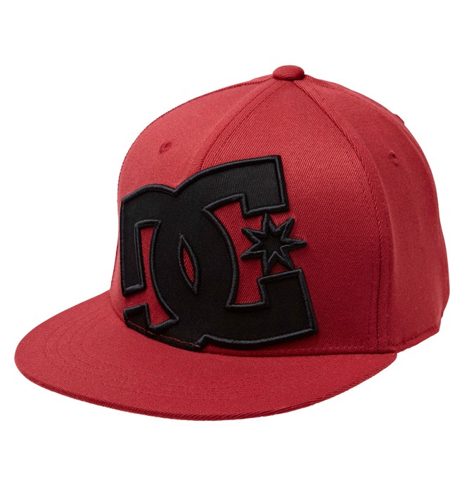 dcshoes, Boy's 2-7 Ya Heard 2 Flexfit Hat, DEEP RED / BLACK (6db) 0 Boy's 2-7 Ya Heard 2 Flexfit Hat ADKHA00000 DC Shoes