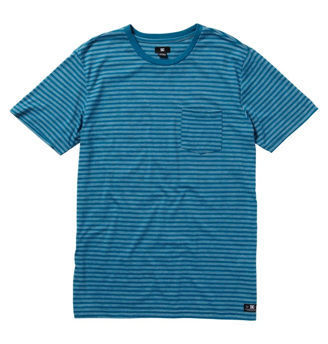 dcshoes, Kid's Wizards crewkd Tee, OCEAN STRIPE (bqp3) 0 Kid's Wizards crewkd Tee ADKKT00015 DC Shoes