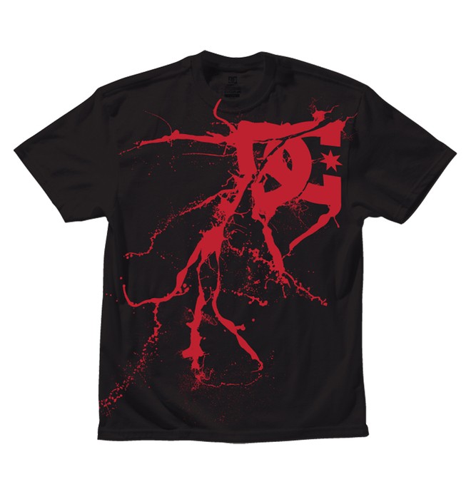 dcshoes, Kid's Spill Tee, BLACK (blk) 0 Kid's Spill Tee ADKZT00006 DC Shoes