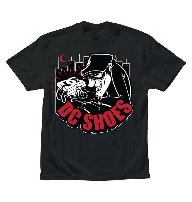 dcshoes, Boy's Thief Tee, BLACK (kvj0) 0 Boy's Thief Tee ADKZT00051 DC Shoes