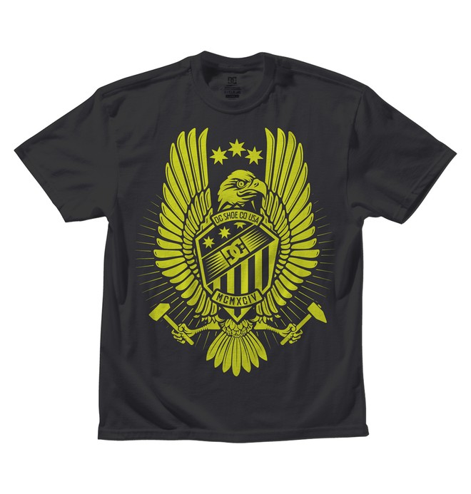 dcshoes, Boy's Wing Hammer Tee, BLACK (kvj0) 0 Boy's Wing Hammer Tee ADKZT00053 DC Shoes