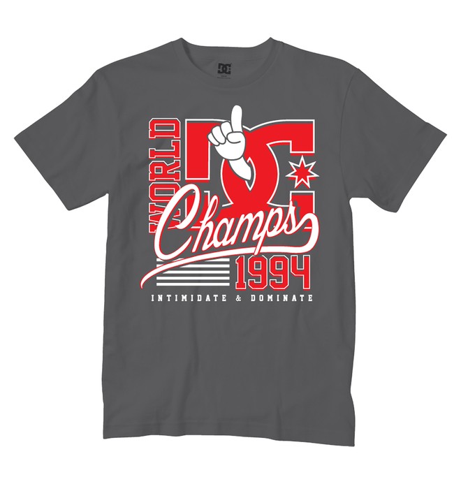 dcshoes, Boy's Overrated Tee, CHARCOAL (krp0) 0 Boy's Overrated Tee ADKZT00154 DC Shoes
