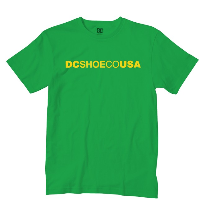 dcshoes, Boy's DCShoeCoUSA Tee, KELLY GREEN (grz0) 0 Boy's DCShoeCoUSA Tee ADKZT00183 DC Shoes