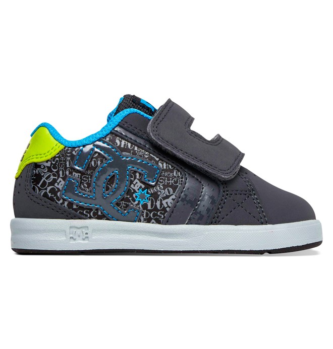 dcshoes, Toddler's Net V Ul Low Top Shoes, GREY/BLUE (gbf) 0 Toddler's Net V Ul Low Top Shoes Grey ADTS700003 DC Shoes