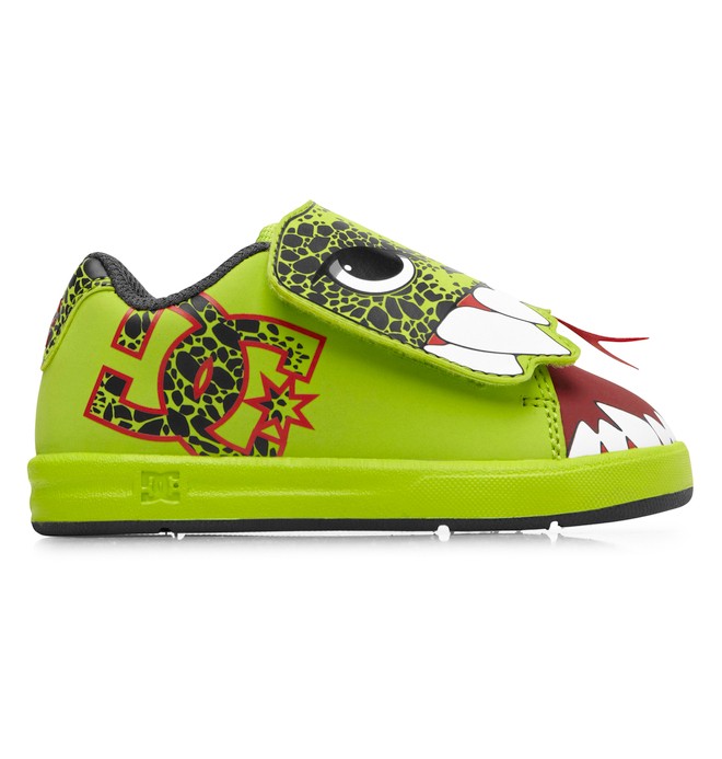 dcshoes, Toddler's Charade Lizard UL Shoes, GREEN/BLACK (gbl) 0 Toddler's Charade Lizard UL Shoes ADTS700018 DC Shoes
