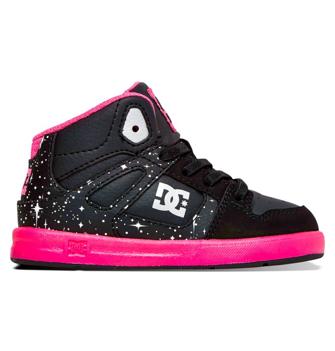 dcshoes, Toddler's Rebound SE UL High-Top Shoes, BLACK GRAPHIC (bgp) 0 Toddler's Rebound SE UL High-Top Shoes Black ADTS700021 DC Shoes