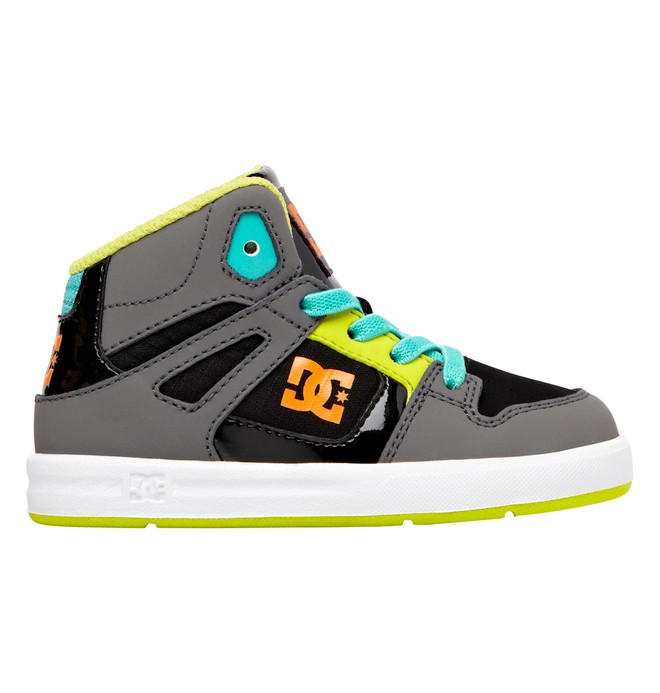 dcshoes, Toddler's Rebound SE UL High-Top Shoes, BLUE CORAL (cob) 0 Toddler's Rebound SE UL High-Top Shoes Blue ADTS700021 DC Shoes