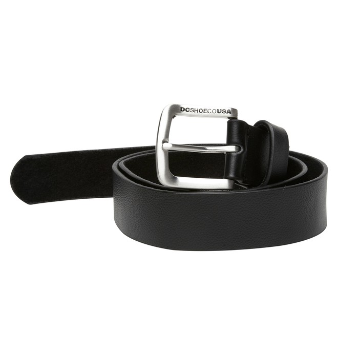 dcshoes, Men's Star Leather Belt, BLACK (kvj0) 0 Men's Star Leather Belt Black ADYAA00021 DC Shoes