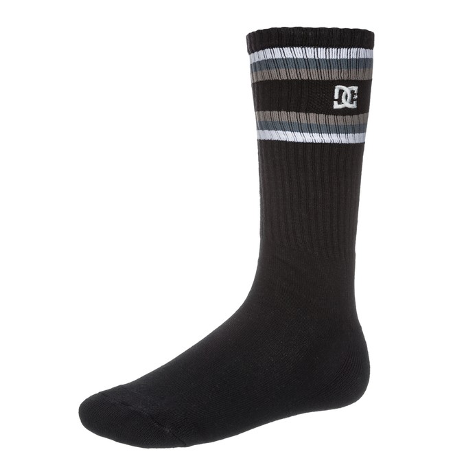 dcshoes, Men's Inbound Socks, BLACK (kvj0) 0 Men's Inbound Socks ADYAA00029 DC Shoes