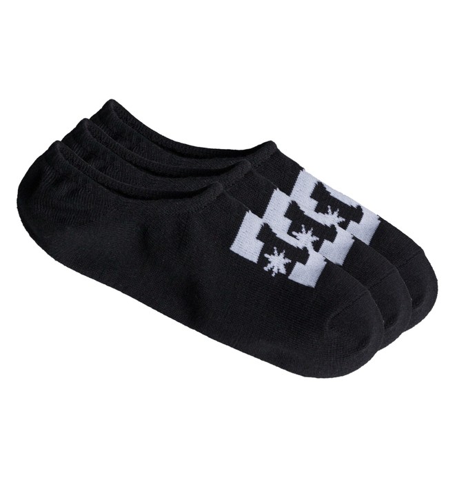 dcshoes, DC - Pack de 3 Sockettes, BLACK (kvj0) 0 DC - Pack de 3 Sockettes ADYAA03048 DC Shoes