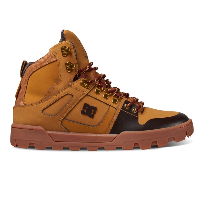 dcshoes, Spartan High WR Boot - Stiefel, WHEAT/TURKISH COFFEE (ttc) 0 Spartan High WR Boot - Stiefel Braun ADYB100001 DC Shoes