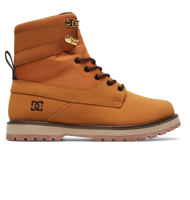 dcshoes, Men's Uncas Lace Up Boots, WHEAT/BLACK/DK CHOCOLATE (tbk) 0 Men's Uncas Lace Up Boots Brown ADYB700009 DC Shoes