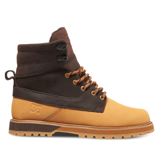 dcshoes, Uncas - Schnürstiefel, WHEAT/DK CHOCOLATE (wd4) 0 Uncas - Schnürstiefel Weiss ADYB700009 DC Shoes