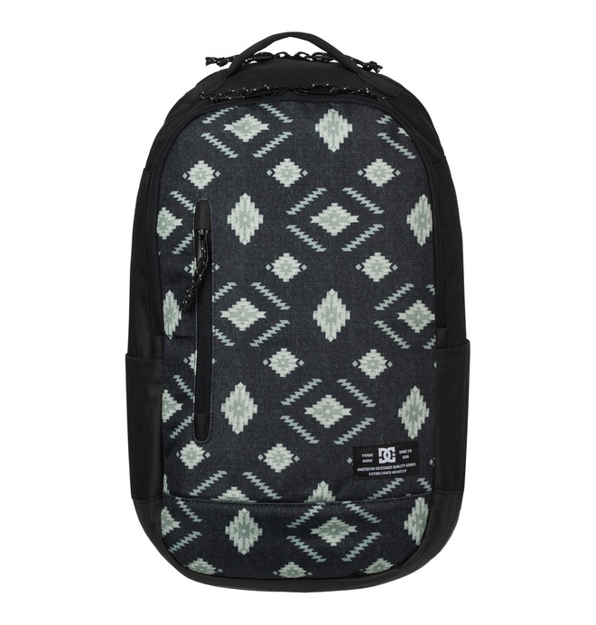 dcshoes, Trekker 24L - Medium Backpack, BLACK ETHNIC PRINT (kvj5) 0 Trekker 24L - Medium Backpack Black ADYBP00008 DC Shoes