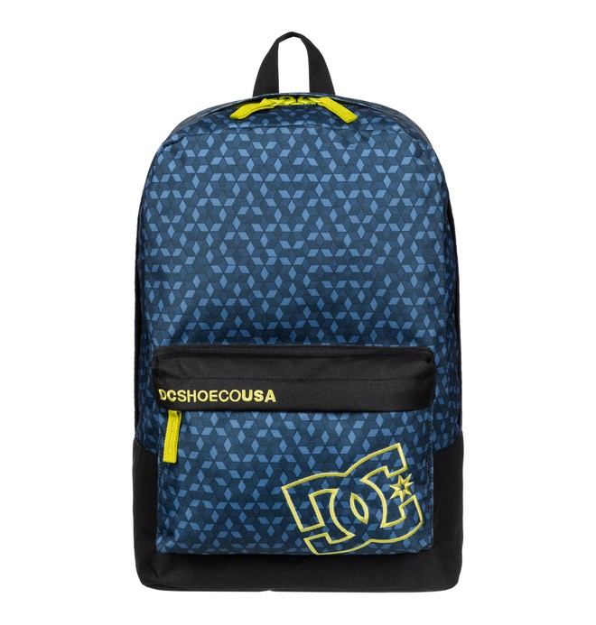 dcshoes, Men's Bunker 18.5L Medium Backpack, BP MENS GEO - BLUES (brd6) 0 Men's Bunker 18.5L Medium Backpack ADYBP03002 DC Shoes