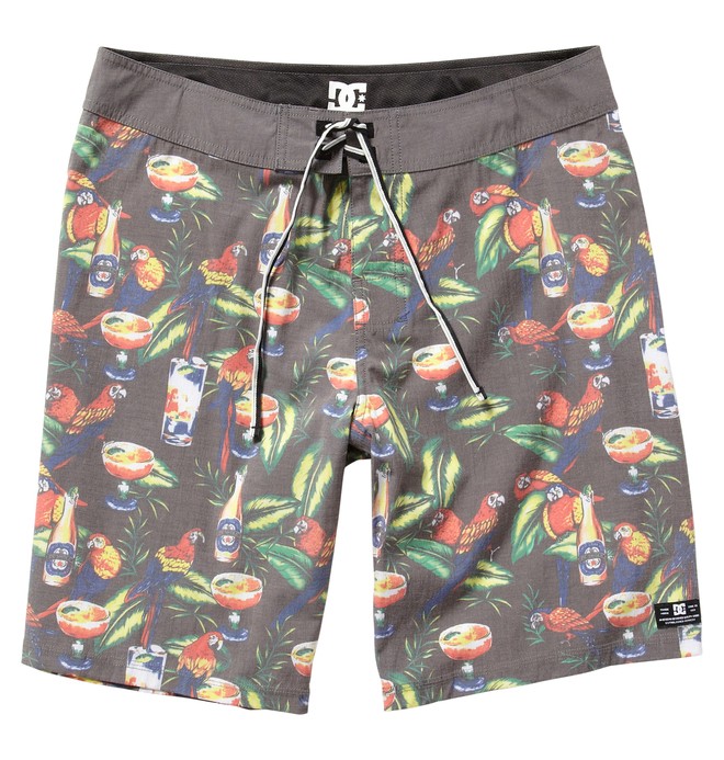 dcshoes, Men's Happy Hour Boardshorts, BLACK PRINT (kvj6) 0 Men's Happy Hour Boardshorts ADYBS00012 DC Shoes