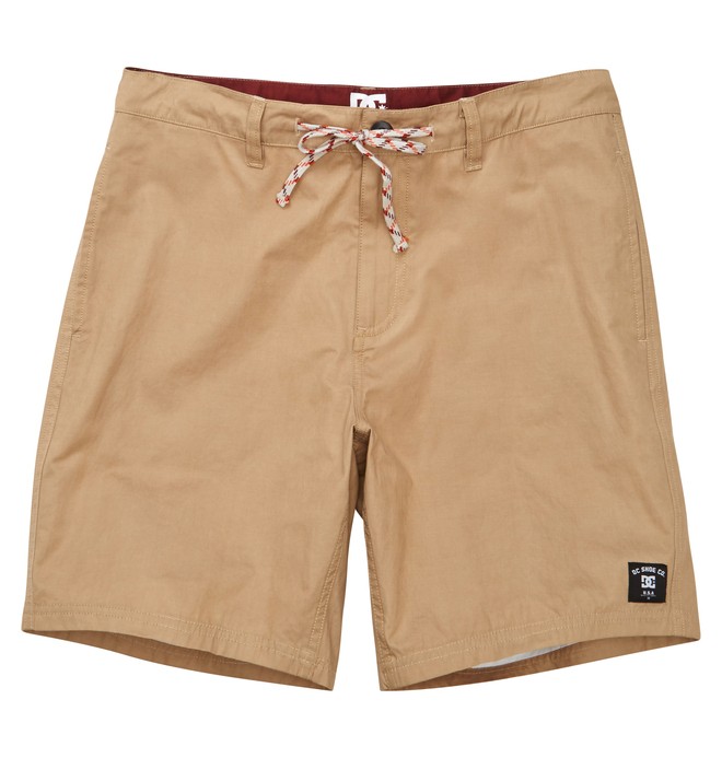 dcshoes, Men's Boardwalk Hybrid Shorts, MEDAL BRONZE (cmv0) 0 Men's Boardwalk Hybrid Shorts Brown ADYBS00053 DC Shoes