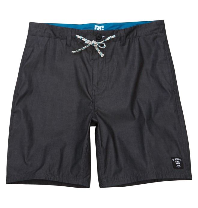 dcshoes, Men's Boardwalk Hybrid Shorts, PIRATE BLACK (kte0) 0 Men's Boardwalk Hybrid Shorts Black ADYBS00053 DC Shoes