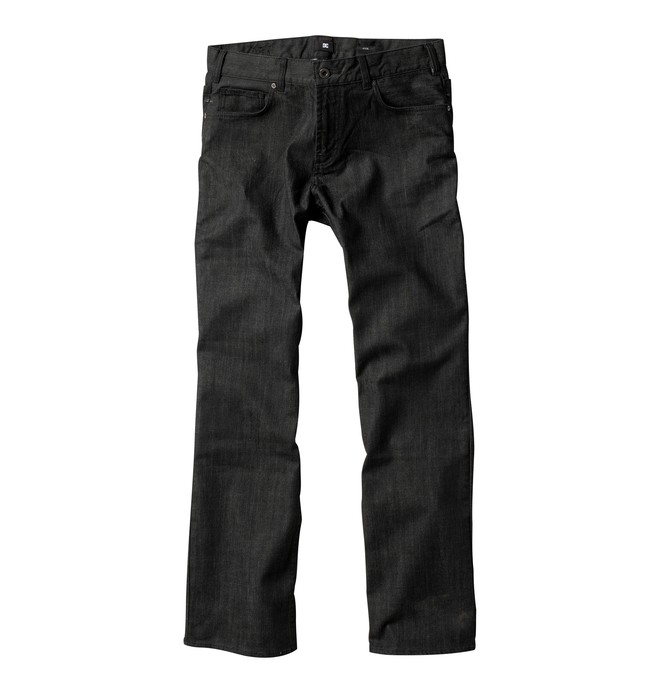 dcshoes, Men's Loose Fit 32" Inseam Jeans, BLACK RINSE (krs) 0 Men's Loose Fit 32" Inseam Jeans Black ADYDP00014 DC Shoes