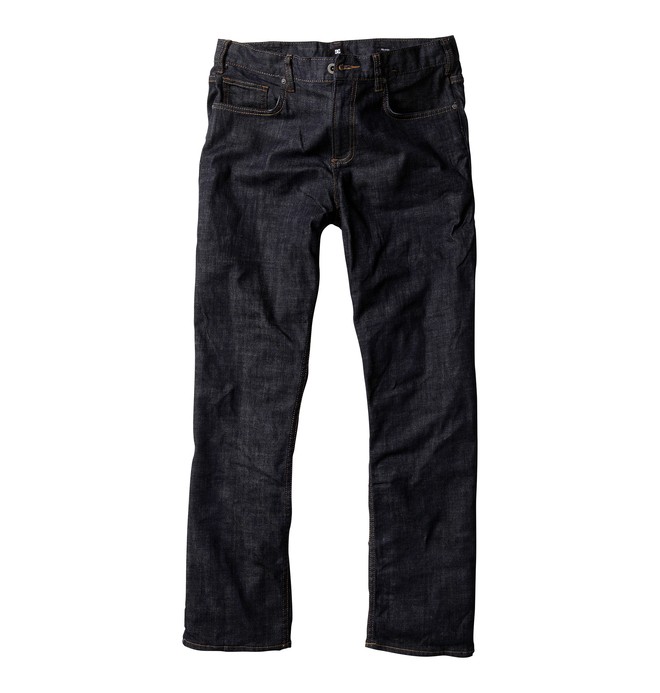 dcshoes, Men's Relaxed Fit 32" Inseam Jeans, INDIGO RINSE (idr) 0 Men's Relaxed Fit 32" Inseam Jeans ADYDP00015 DC Shoes