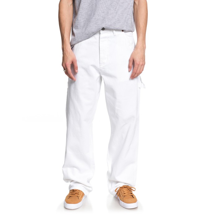 dcshoes, Core - Vaquero Estilo Carpintero, SNOW WHITE (wbb0) 0 Core - Vaquero Estilo Carpintero Blanco ADYDP03016 DC Shoes