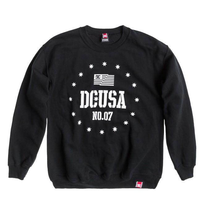 dcshoes, Men's Rob Dyrdek USA Ring Crew, BLACK (kvj0) 0 Men's Rob Dyrdek USA Ring Crew ADYFT00097 DC Shoes