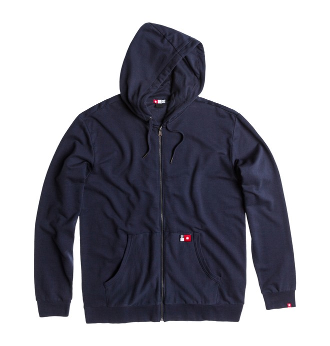 dcshoes, Men's Core Zip Sweatshirt, DC NAVY (btl0) 0 Men's Core Zip Sweatshirt ADYFT00101 DC Shoes