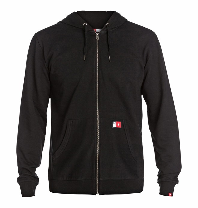 dcshoes, Men's Core Zip Sweatshirt, BLACK (kvj0) 0 Men's Core Zip Sweatshirt Black ADYFT00101 DC Shoes