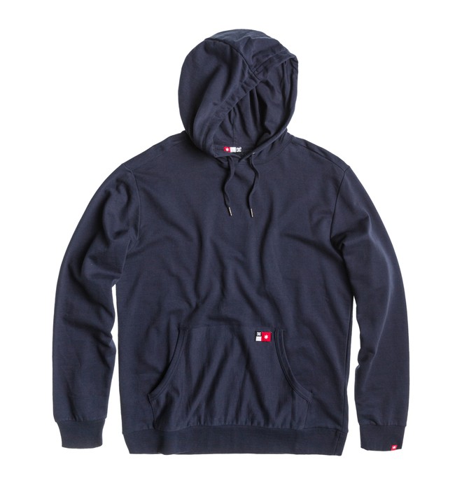 dcshoes, Men's Core Pullover Sweatshirt, DC NAVY (btl0) 0 Men's Core Pullover Sweatshirt Blue ADYFT00102 DC Shoes