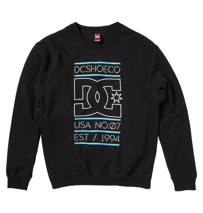 dcshoes, Men's Rob Dyrdek Highlight Stacked Sweatshirt, BLACK (kvj0) 0 Men's Rob Dyrdek Highlight Stacked Sweatshirt Black ADYFT00105 DC Shoes
