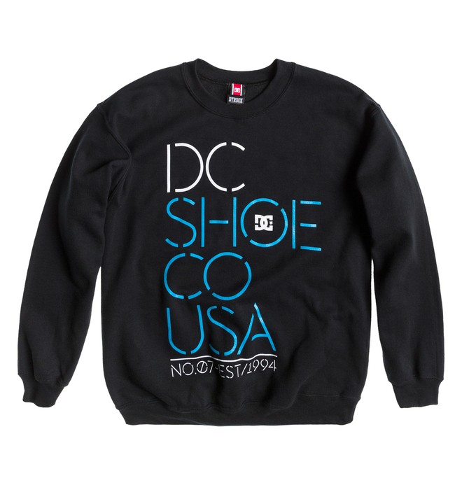 dcshoes, Men's Rob Dyrdek Highlight Stencil Sweatshirt, BLACK (kvj0) 0 Men's Rob Dyrdek Highlight Stencil Sweatshirt Black ADYFT00106 DC Shoes