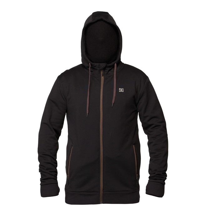 dcshoes, Men's Cooper Zip Hoodie, BLACK (blk) 0 Men's Cooper Zip Hoodie ADYFT00119 DC Shoes