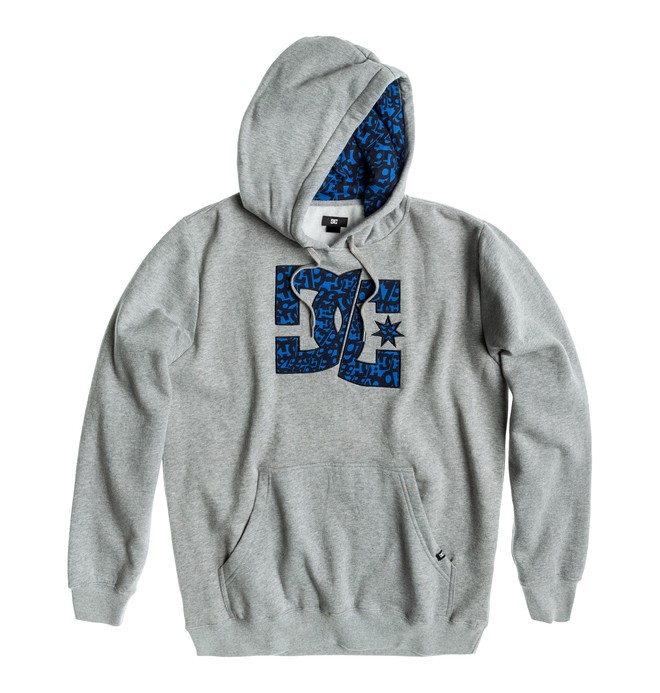 dcshoes, Men's Travis Pastrana MASH UP PO Fleece, HEATHER GREY (knfh) 0 Men's Travis Pastrana MASH UP PO Fleece Black ADYFT00147 DC Shoes