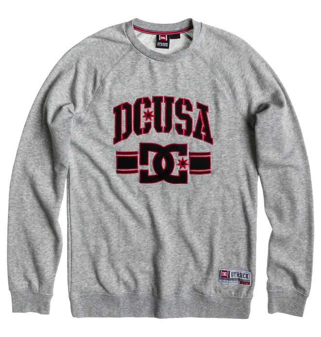 dcshoes, Men's Rob Dyrdek Alumni Ribbon Sweatshirt, HEATHER GREY (knfh) 0 Men's Rob Dyrdek Alumni Ribbon Sweatshirt Black ADYFT00192 DC Shoes
