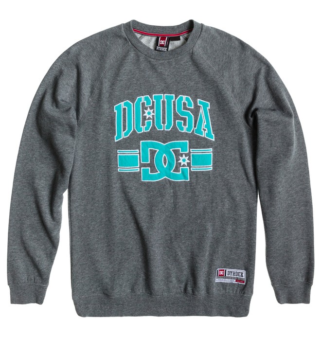 dcshoes, Men's Rob Dyrdek Alumni Ribbon Sweatshirt, CHARCOAL HEATHER (kta0) 0 Men's Rob Dyrdek Alumni Ribbon Sweatshirt Black ADYFT00192 DC Shoes