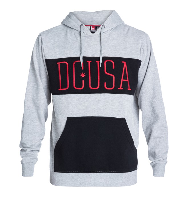 dcshoes, RD Lateral PO Hoodie, HEATHER GREY (knfh) 0 RD Lateral PO Hoodie ADYFT03004 DC Shoes