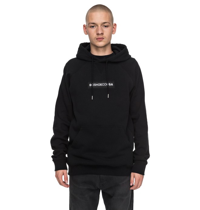 dcshoes, Embroidered - Sweat, BLACK (kvj0) 0 Embroidered - Sweat Noir ADYFT03185 DC Shoes