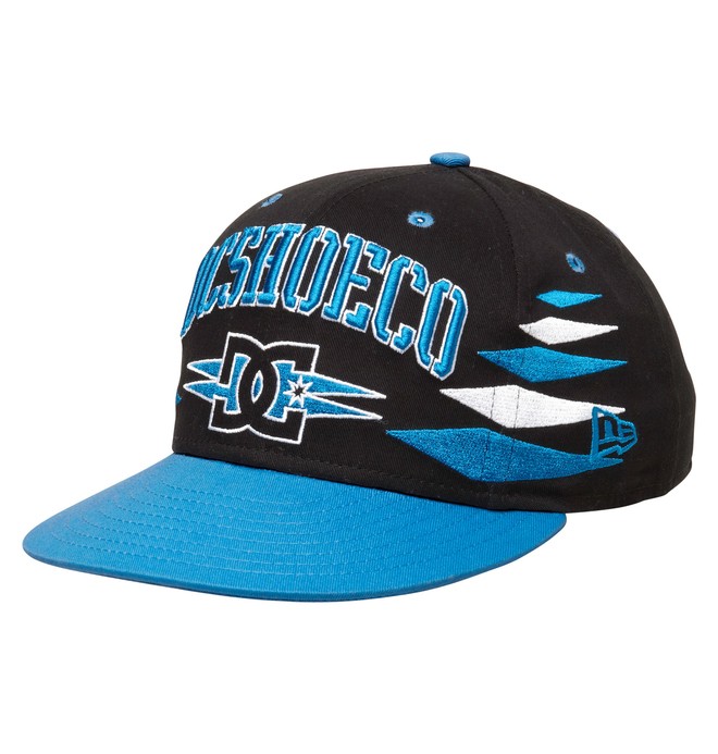 dcshoes, Men's Rob Dyrdek Diamond Hat, BLACK / CYAN (bcb) 0 Men's Rob Dyrdek Diamond Hat ADYHA00005 DC Shoes