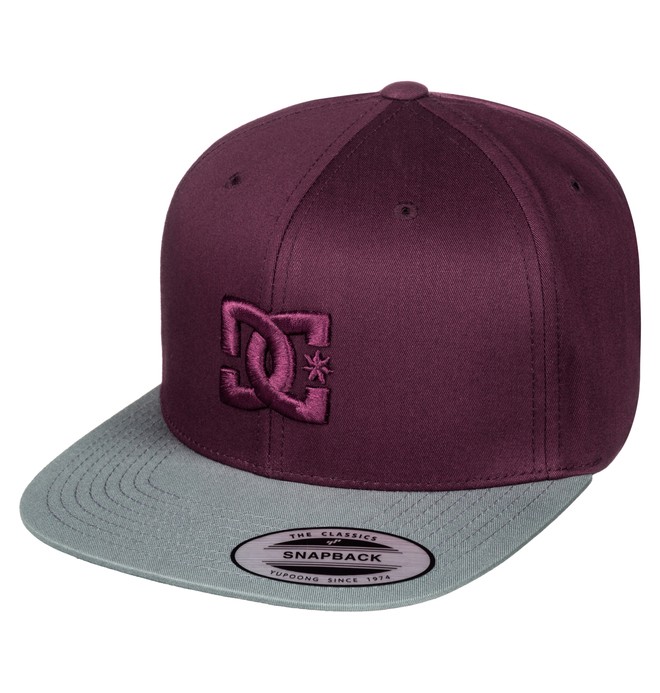 dcshoes, Men's Snappy Snapback Hat, PORT ROYALE/ GREY (xrss) 0 Men's Snappy Snapback Hat ADYHA00058 DC Shoes