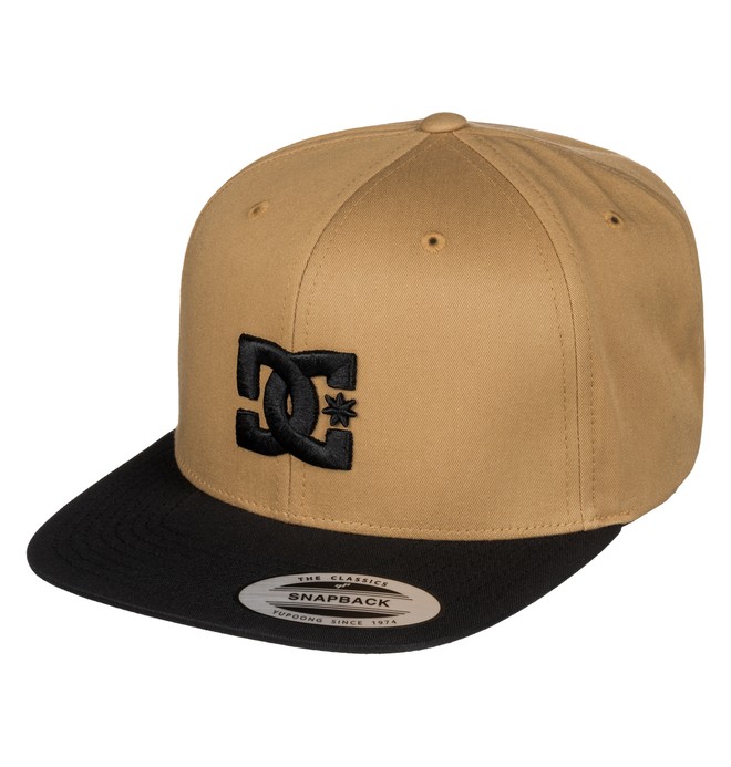 dcshoes, Men's Snappy Snapback Hat, AMBER GOLD (ykv0) 0 Men's Snappy Snapback Hat Yellow ADYHA00058 DC Shoes