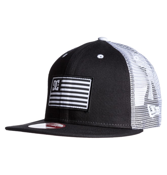 dcshoes, Men's Rob Dyrdek DCUSA Flag Hat, BLACK (kvj0) 0 Men's Rob Dyrdek DCUSA Flag Hat ADYHA00077 DC Shoes