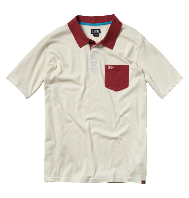 dcshoes, Men's OTH Chomper Polo Shirt, DESERT STORM (dts) 0 Men's OTH Chomper Polo Shirt ADYHA00091 DC Shoes