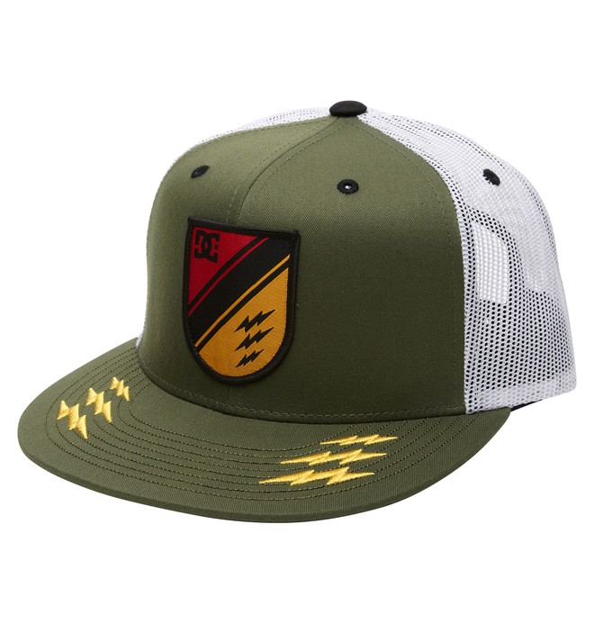 dcshoes, Men's Rob Dyrdek Unit Trucker Hat, MILITARY GREEN (gqk0) 0 Men's Rob Dyrdek Unit Trucker Hat ADYHA00173 DC Shoes