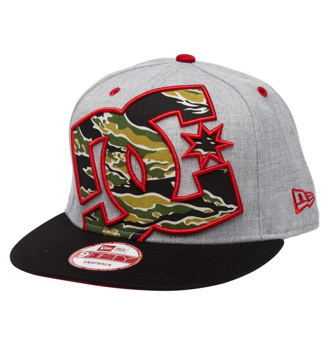 dcshoes, Men's Rob Dyrdek Tigerfill Snapback Hat, HEATHER GREY (knfh) 0 Men's Rob Dyrdek Tigerfill Snapback Hat ADYHA00176 DC Shoes
