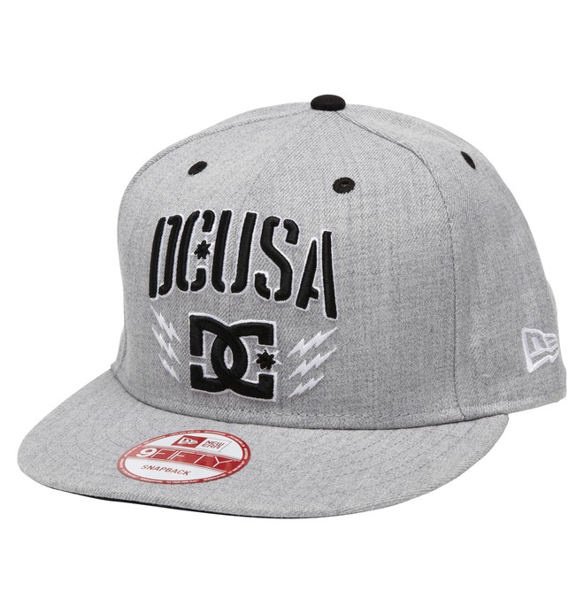 dcshoes, Men's Rob Dyrdek BOLTS SNAPBACK Hat, HEATHER GREY (knfh) 0 Men's Rob Dyrdek BOLTS SNAPBACK Hat ADYHA00177 DC Shoes