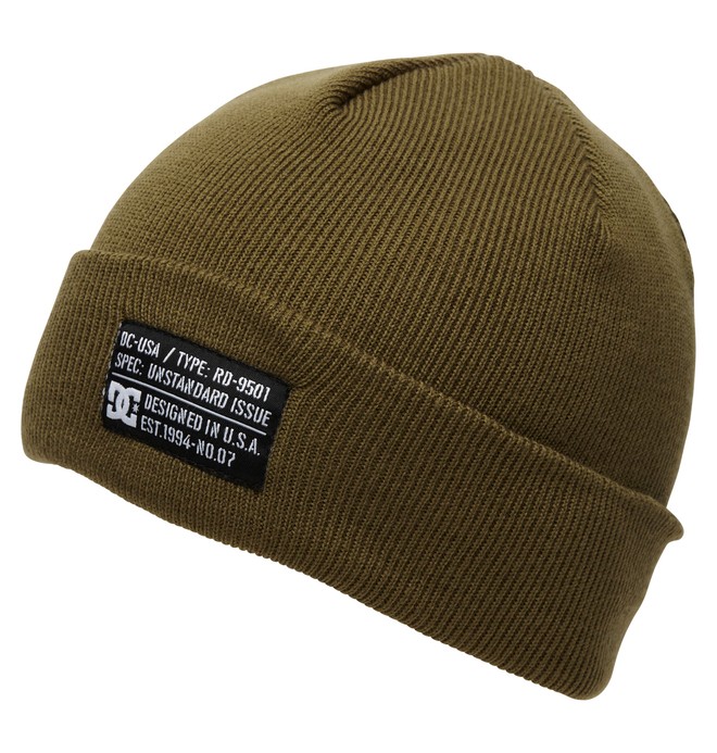 dcshoes, Men's Rob Dyrdek Spec Beanie, MILITARY GREEN (gqk0) 0 Men's Rob Dyrdek Spec Beanie ADYHA00178 DC Shoes
