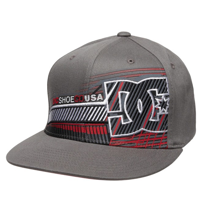 dcshoes, Men's Whisky Throttle Hat, PEWTER (kpf0) 0 Men's Whisky Throttle Hat ADYHA00213 DC Shoes
