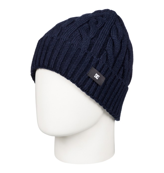 dcshoes, Vardin - Cuff Beanie, BLUE IRIS (btl0) 0 Vardin - Cuff Beanie ADYHA03372 DC Shoes