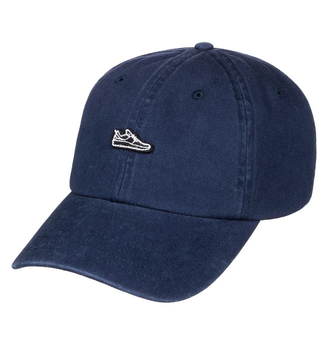 dcshoes, Uncle Jeff - Strapback Cap, DARK INDIGO (byj0) 0 Uncle Jeff - Strapback Cap Blue ADYHA03414 DC Shoes