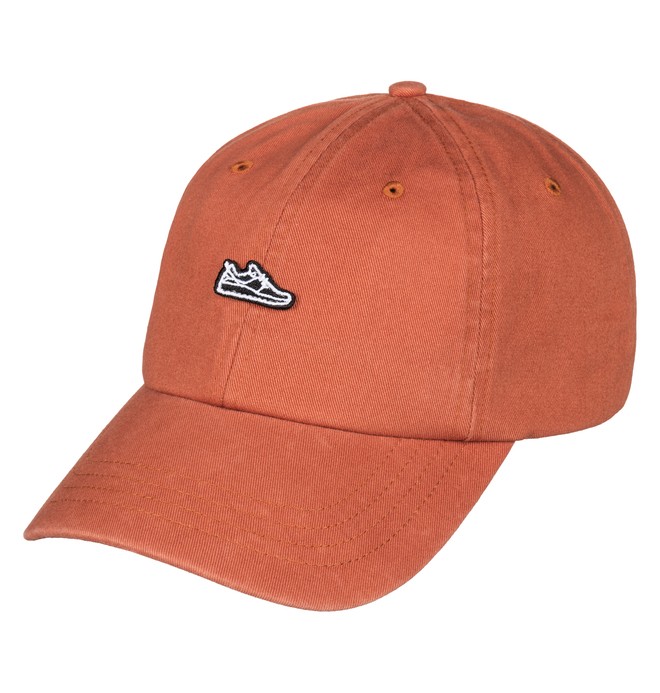 dcshoes, Men's Uncle Jeff Strapback Hat, GINGER BREAD (cqe0) 0 Men's Uncle Jeff Strapback Hat Orange ADYHA03414 DC Shoes